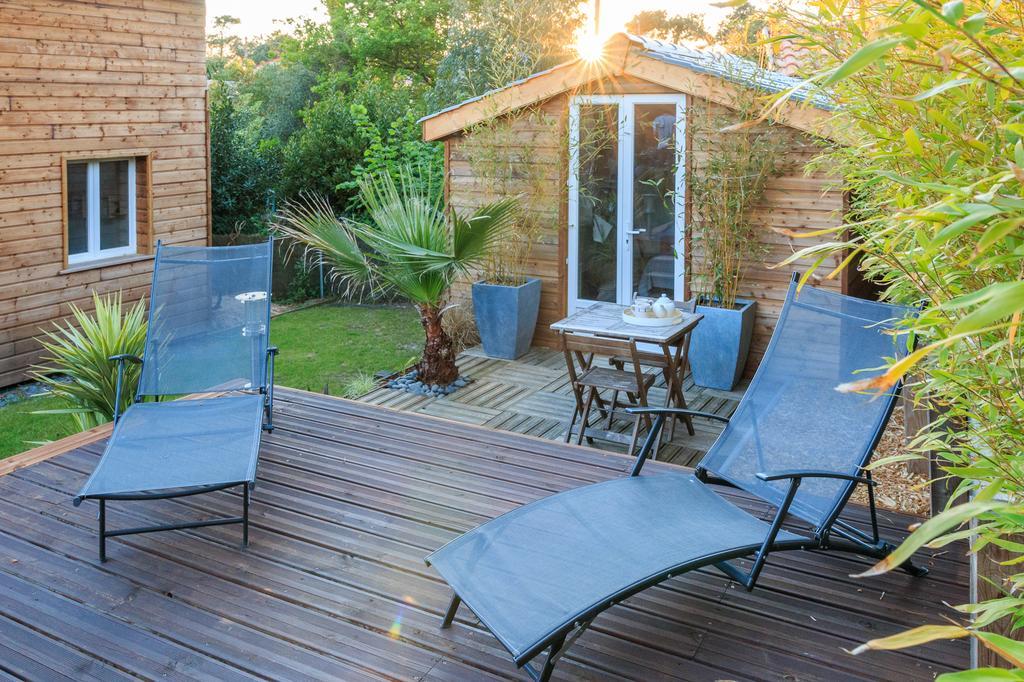 Wood'N Sea Surf Lodge - Auberge De Jeunesse Capbreton Kültér fotó
