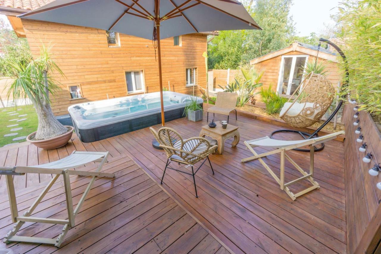 Wood'N Sea Surf Lodge - Auberge De Jeunesse Capbreton Kültér fotó