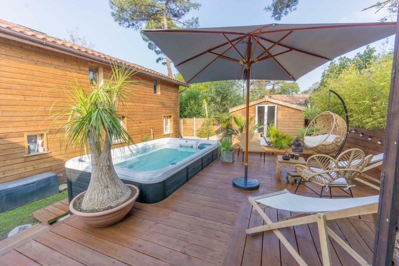 Wood'N Sea Surf Lodge - Auberge De Jeunesse Capbreton Kültér fotó