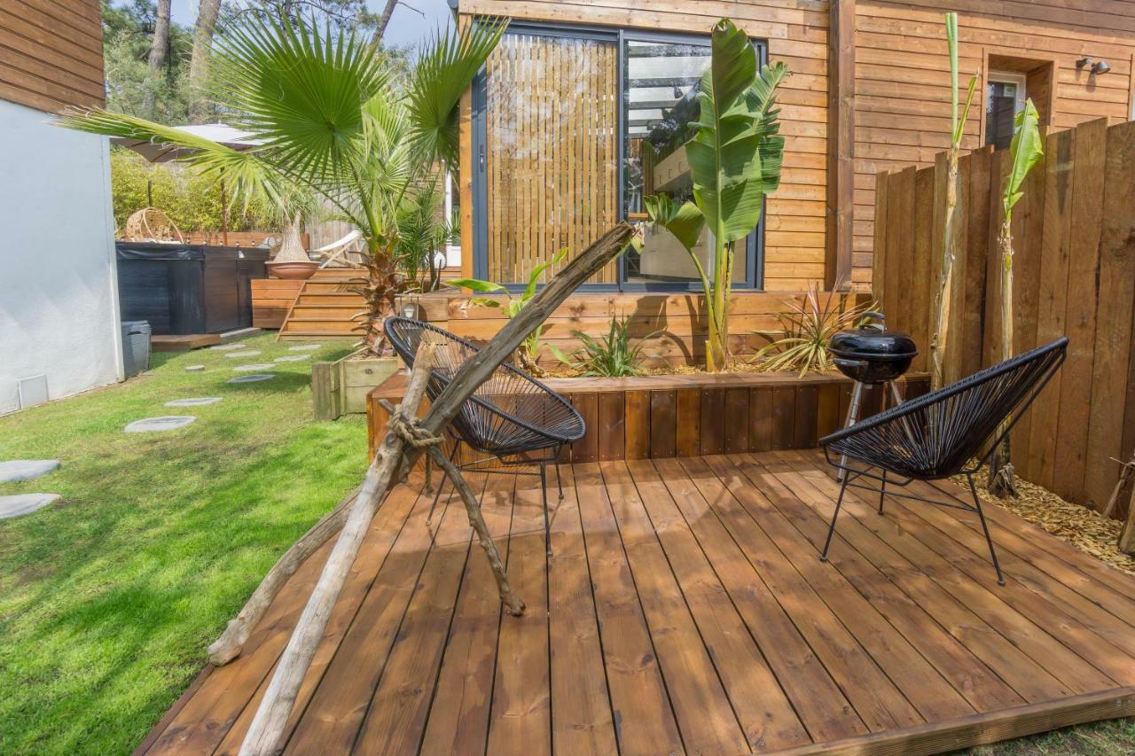 Wood'N Sea Surf Lodge - Auberge De Jeunesse Capbreton Kültér fotó